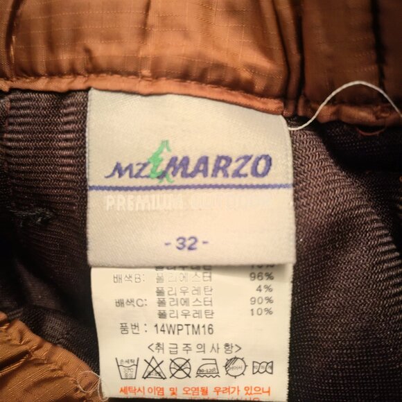 MARZO Snowboarding Quilted Thermal Pants Unisex Outdoor sports size 32 - Picture 11 of 11